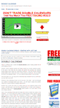 Mobile Screenshot of doublecalendar.com