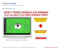 Tablet Screenshot of doublecalendar.com